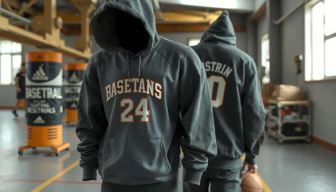 custom basketball hoodie
