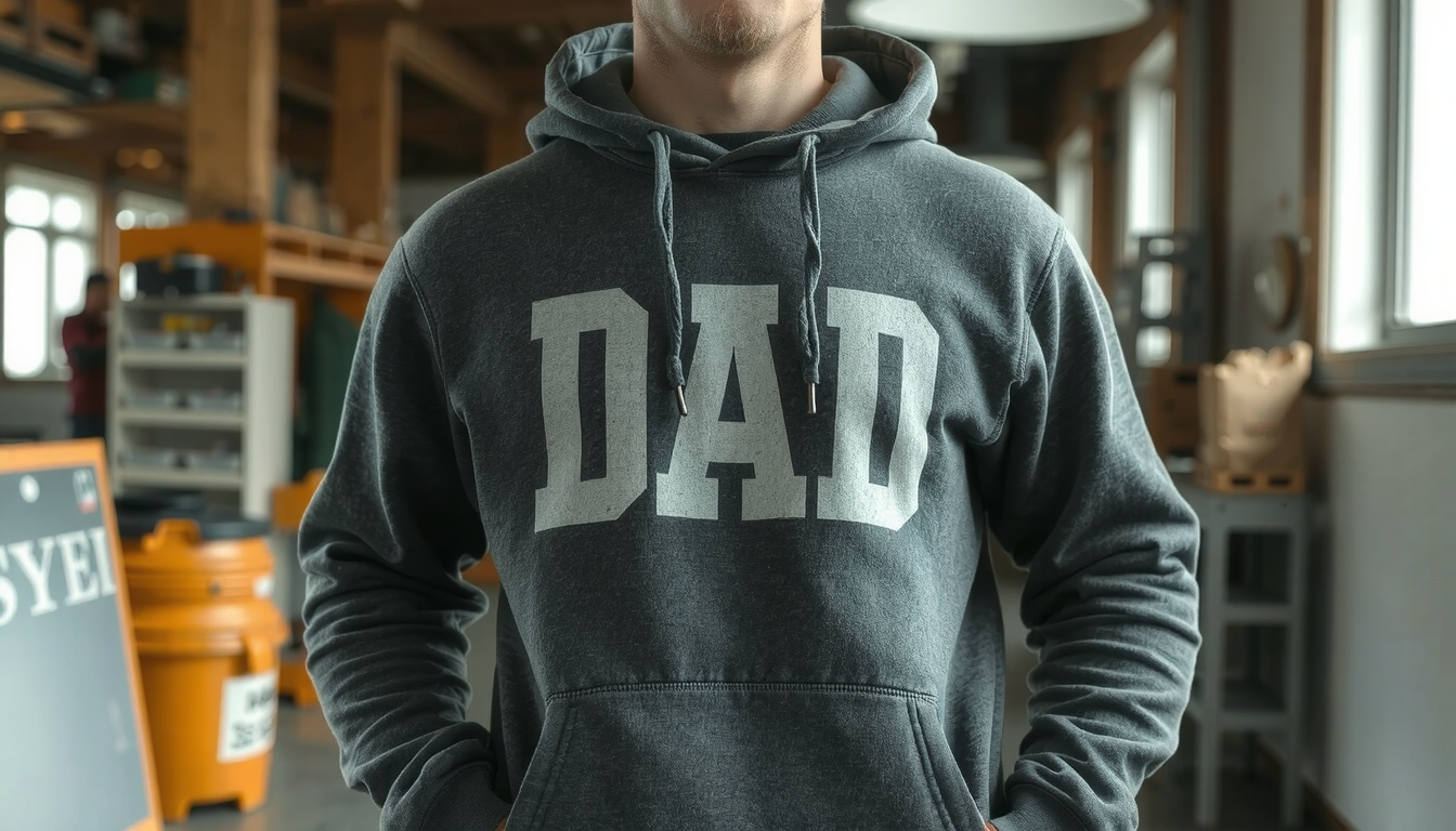 custom dad hoodie