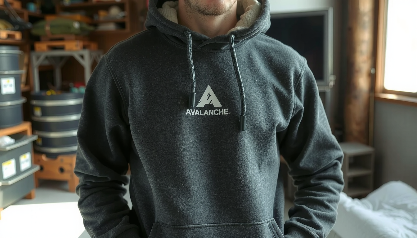 avalanche outdoor supply company hoodie
