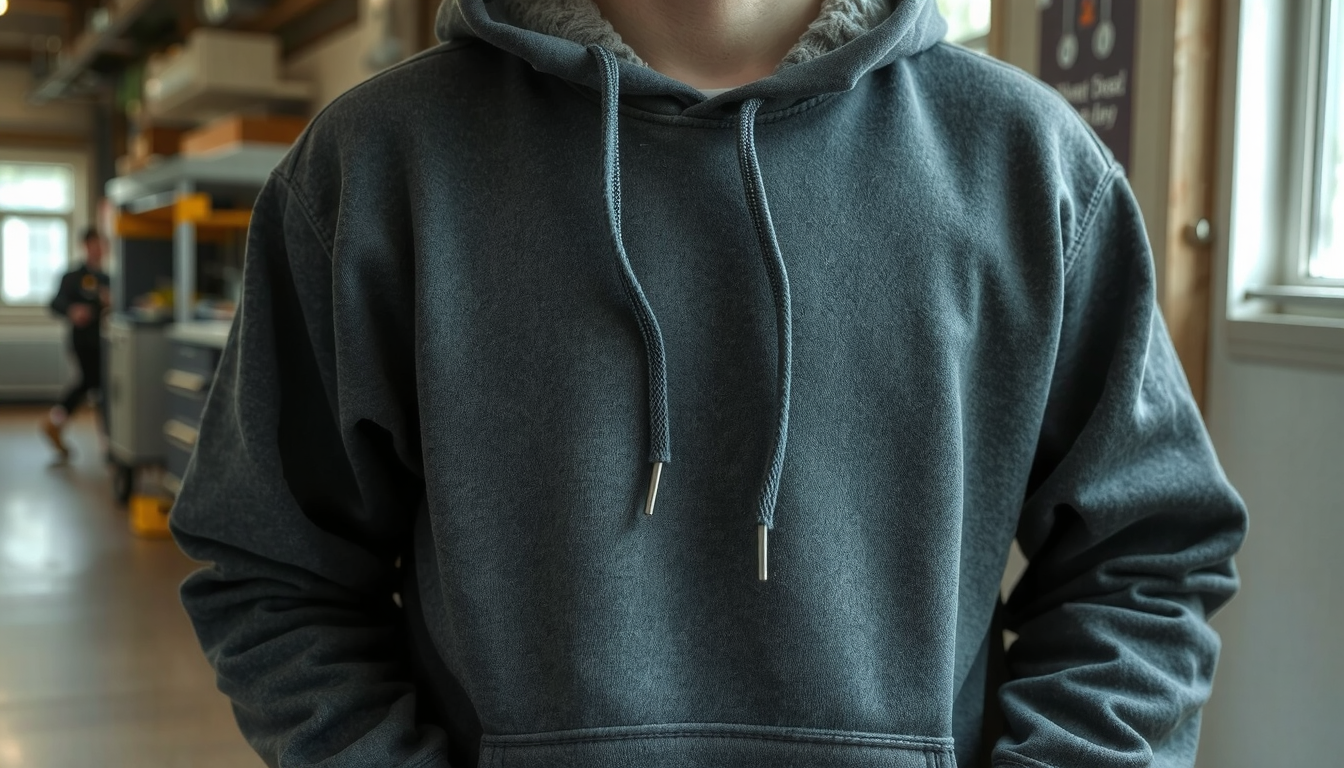 custom embossed hoodie