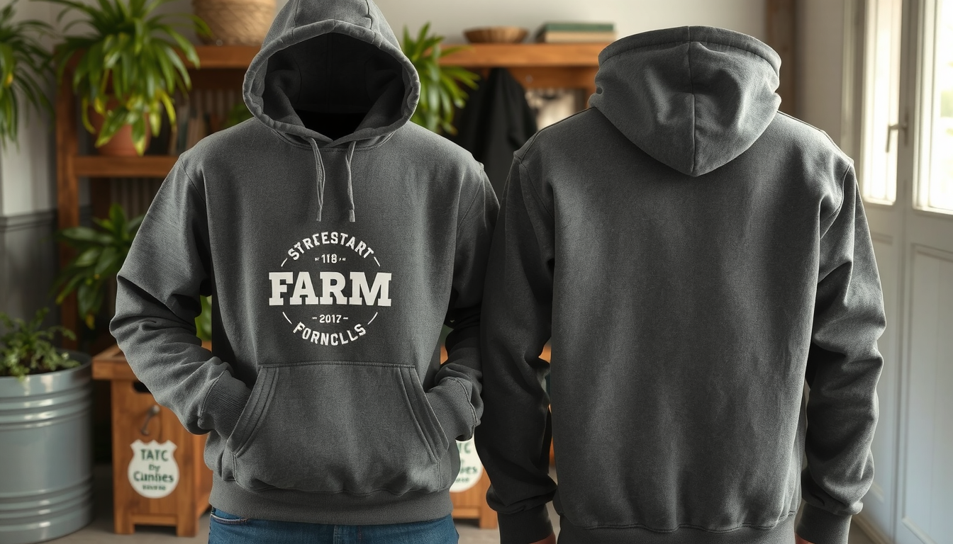 Selecting the Right Base: Hoodie Materials & Styles for Farm Life