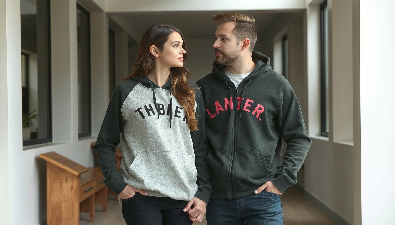 Discover Together: The Best Custom Couple Hoodie Designs