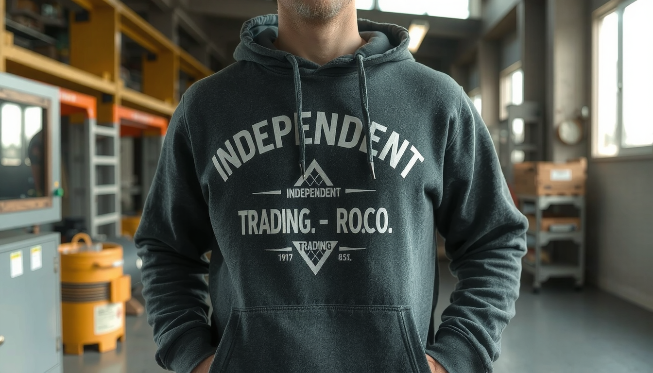 custom independent trading co hoodie