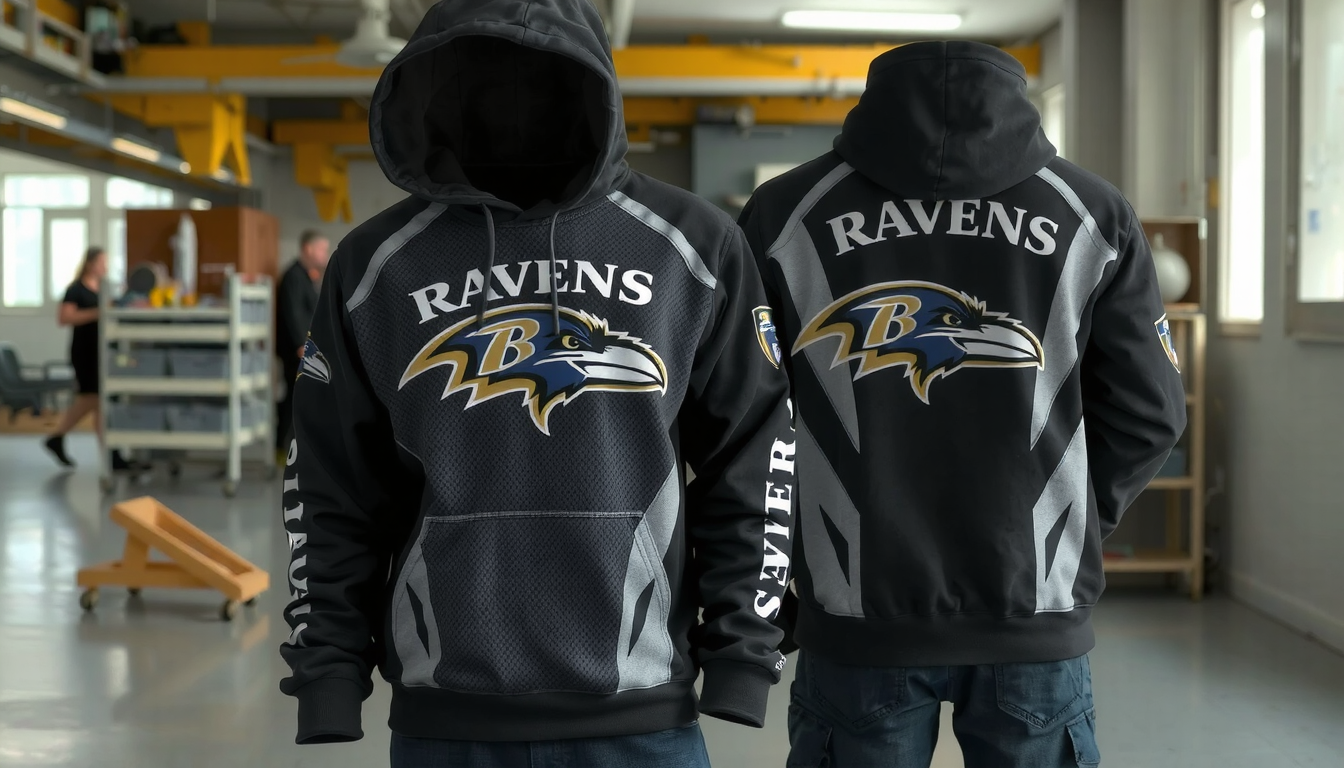 custom ravens hoodie