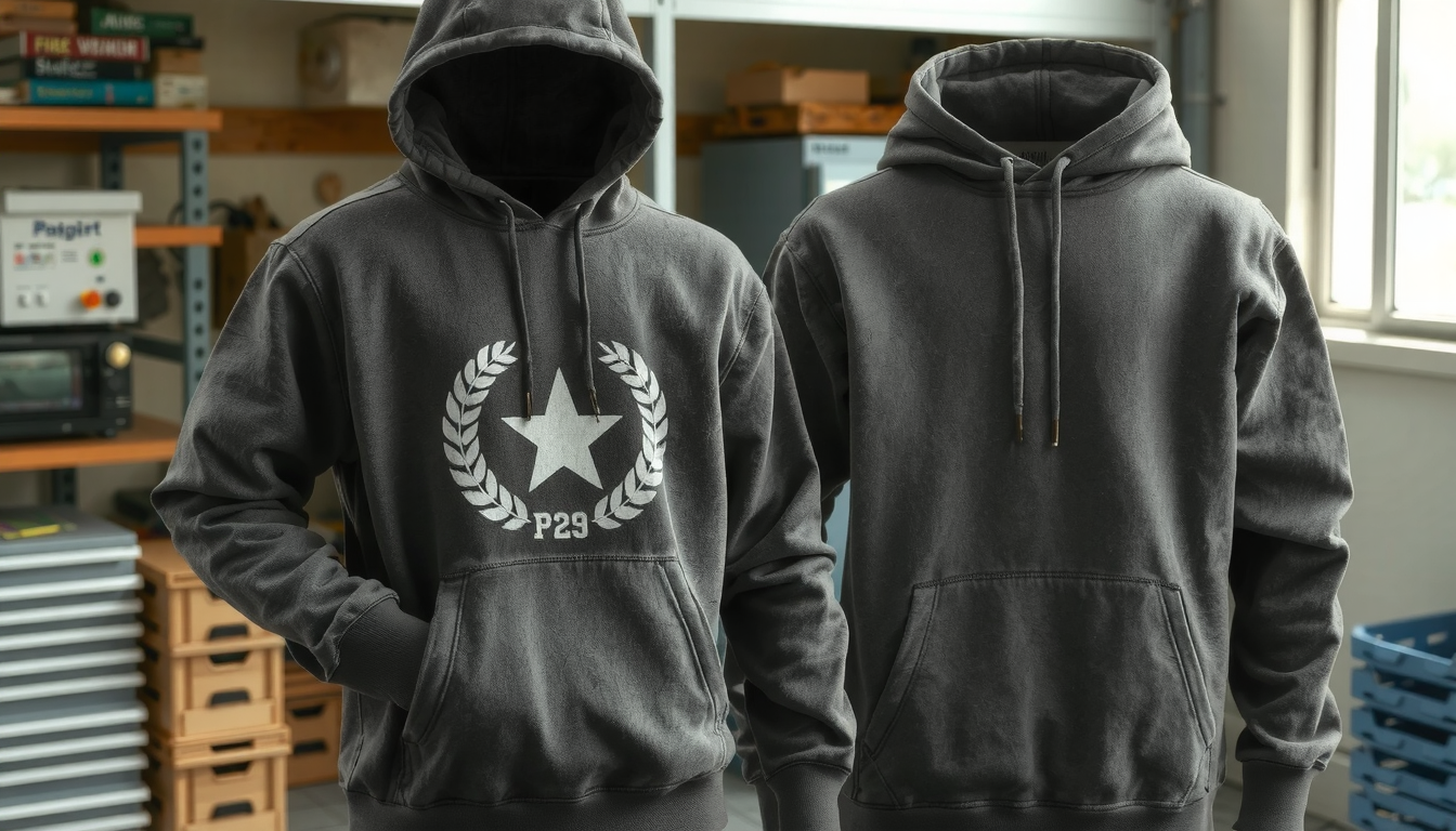 custom silk screened hoodies