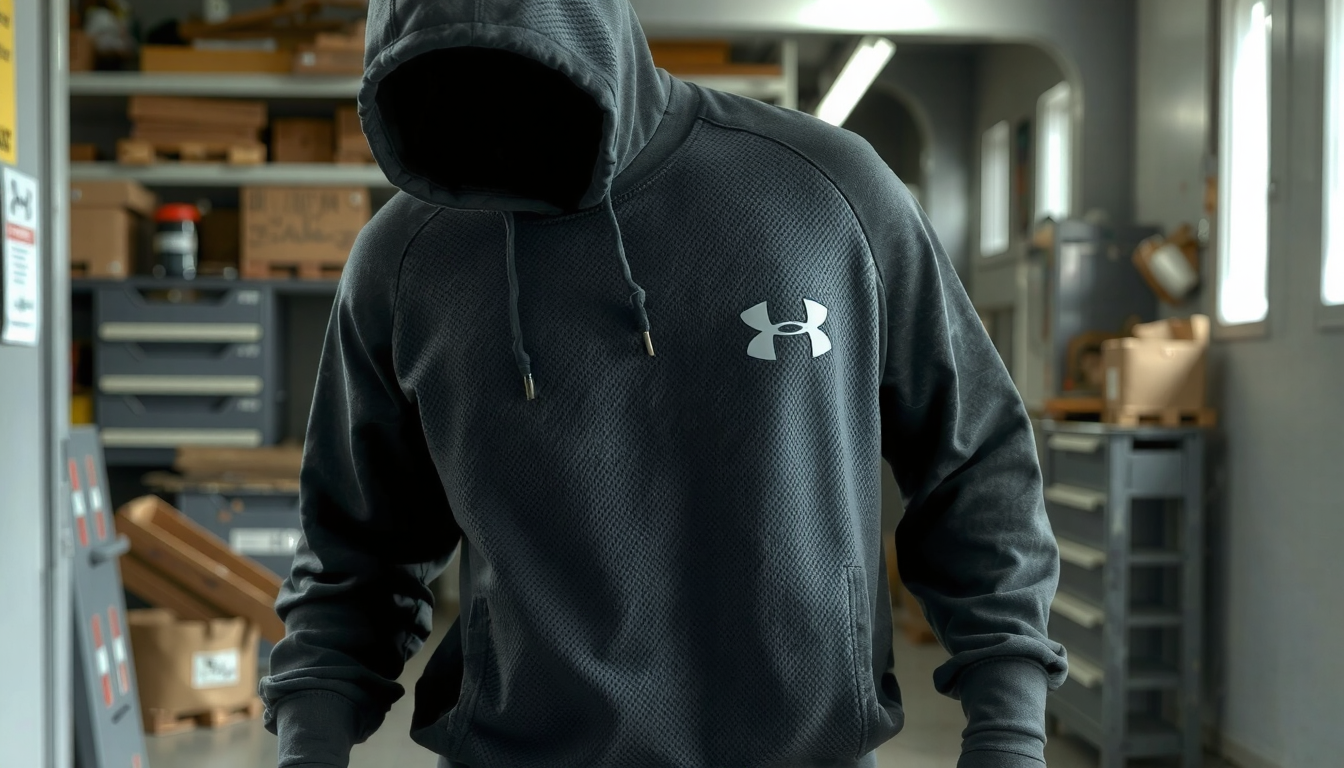 custom under armor hoodie