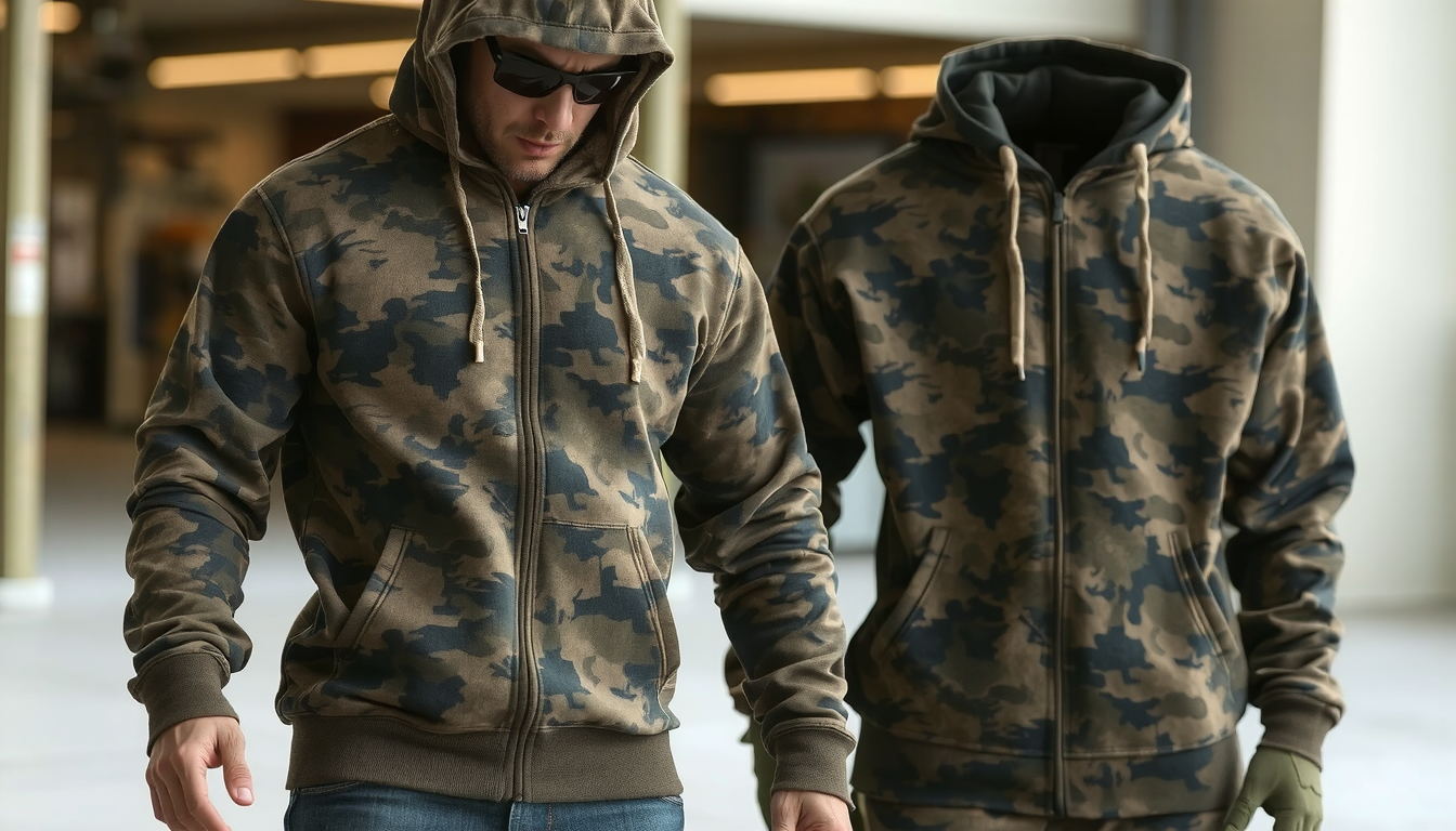 Beyond the Blank: Customizing Your Wholesale Camo Hoodies