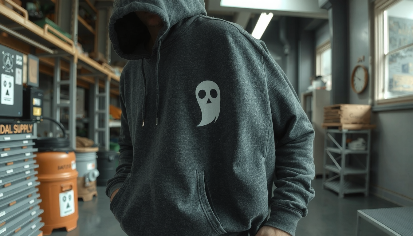 ghost supply hoodie
