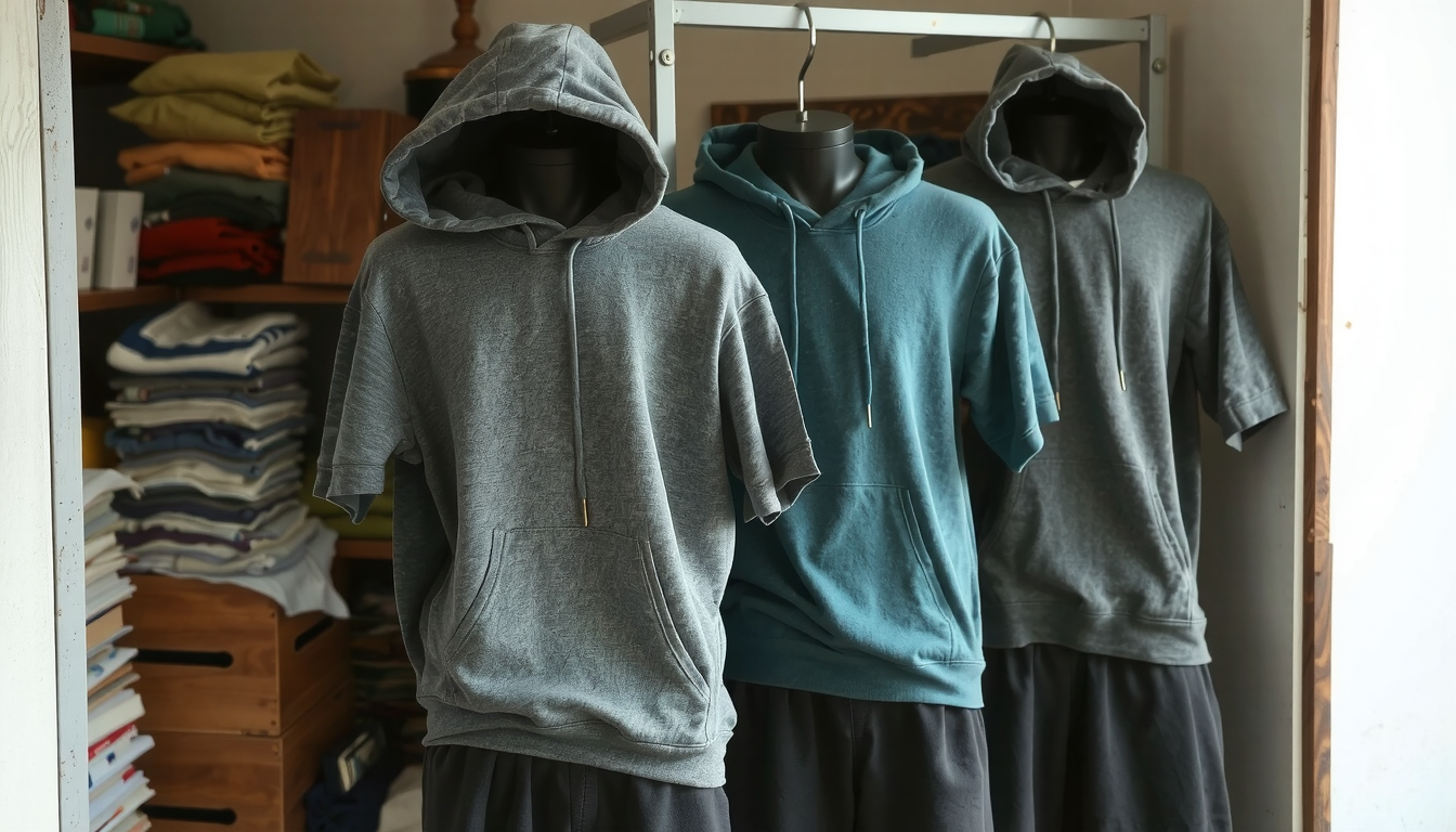 How to Get the Right Wholesale Short Sleeve Hoodie: A Fabric & Style Overview