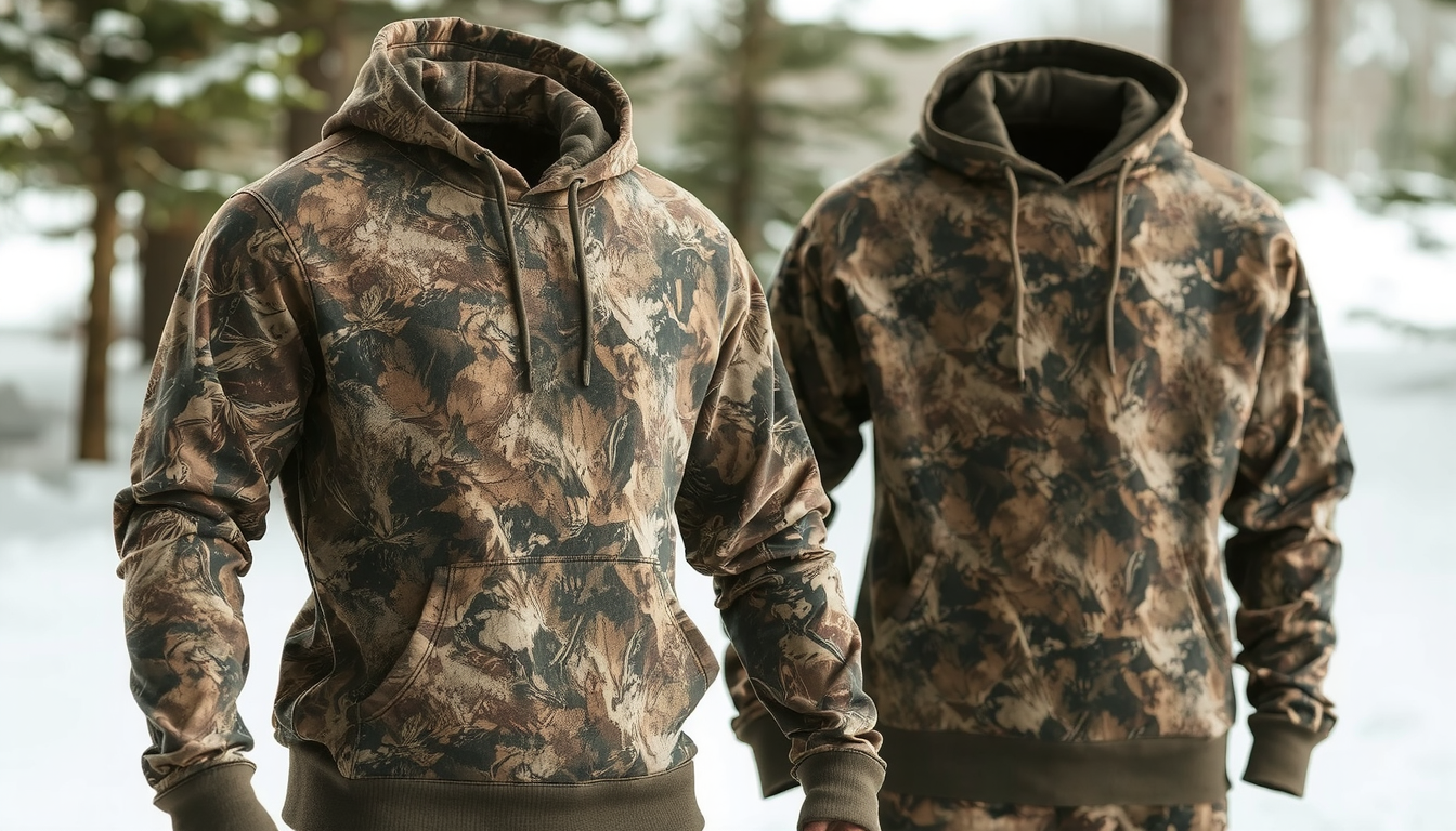 Customization of Realtree Camo Hoodies