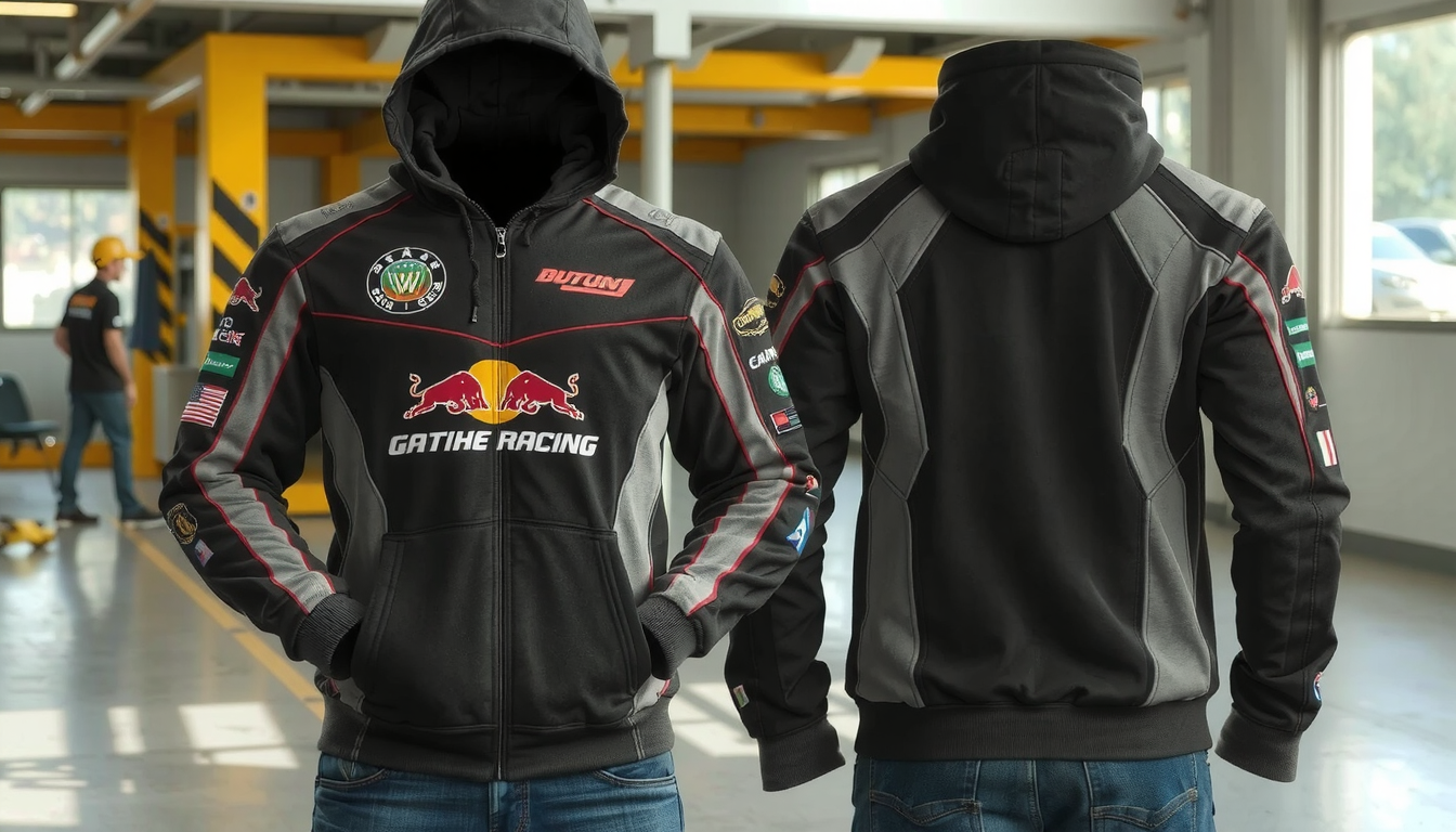 custom racing hoodies