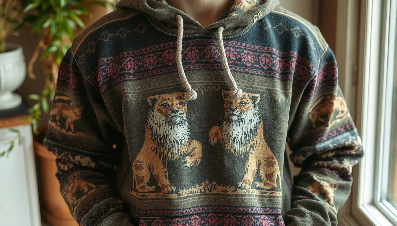 The DIY Approach: Crafting Your Own Tapestry Hoodie