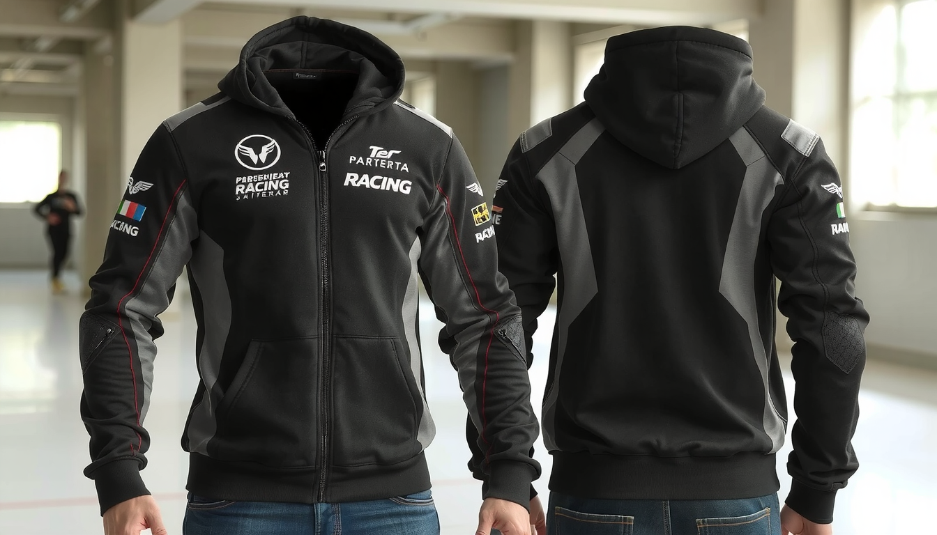 The Parts of a Pro-Level Racing Hoodie Design