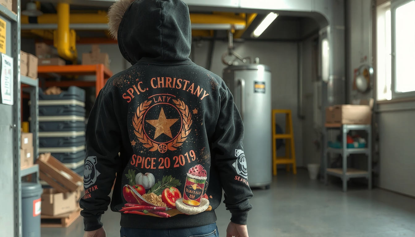 custom spicy hoodie