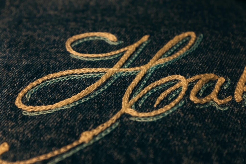 11. Rope Embroidery