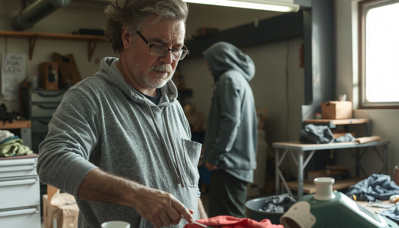 hoodie making