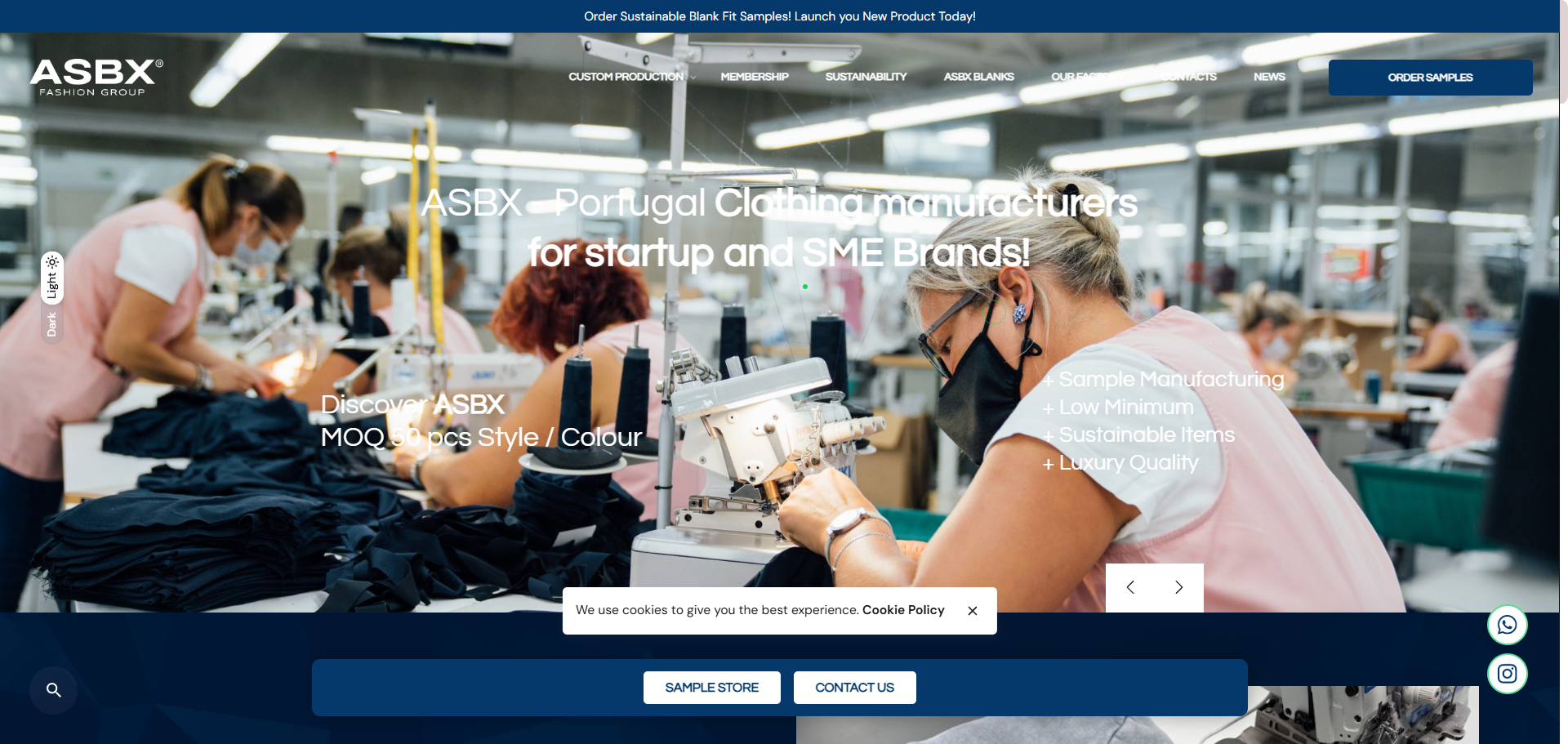 ASBX - Leading Custom Clothing Manufacturers in Portugal