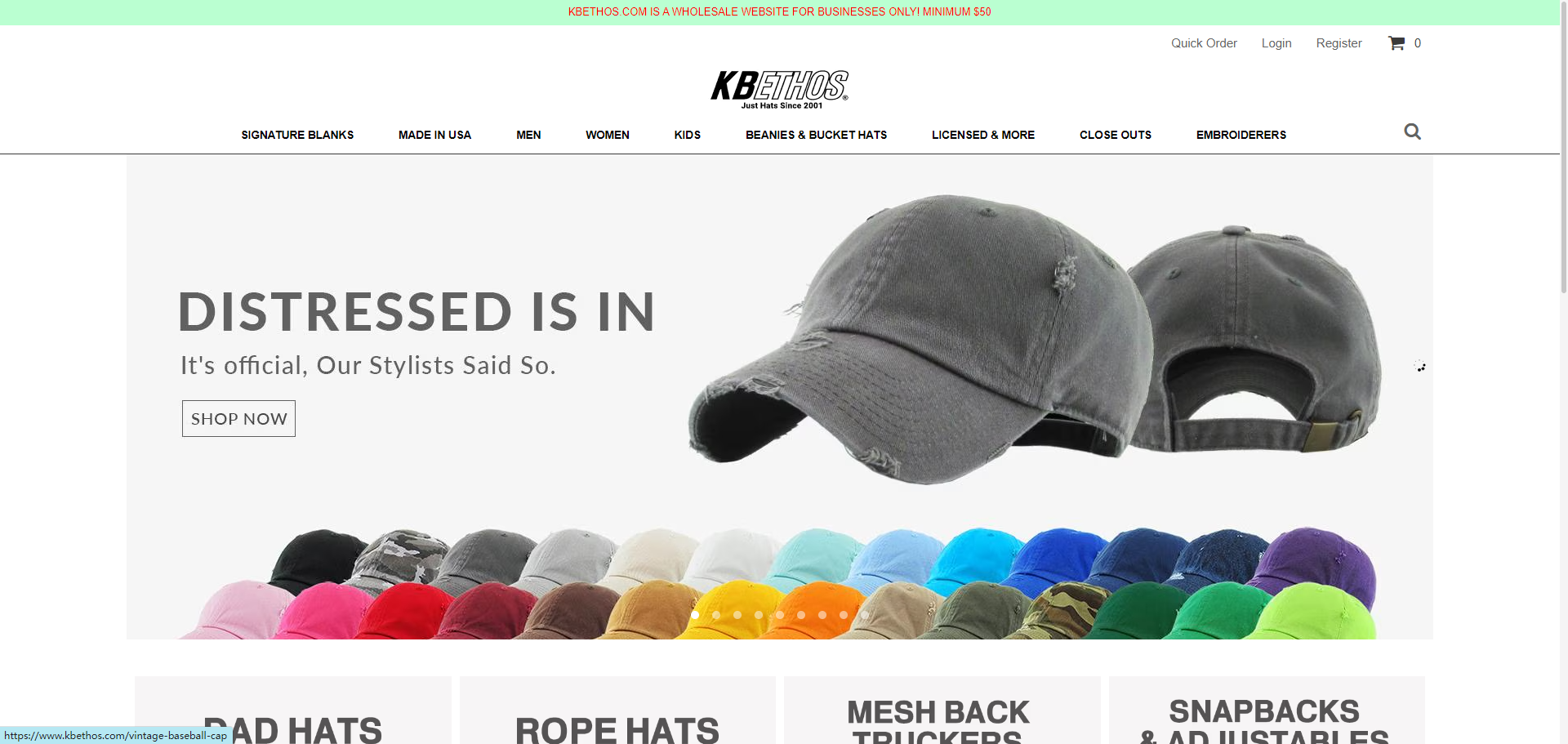 Discover KBETHOS: Your Go-To Source for Wholesale Hats
