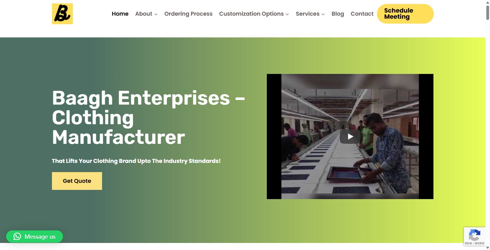 Baagh Enterprises: Your Expert Clothing Manufacturer Partner Baagh Enterprises: Your Expert Clothing Manufacturer Partner