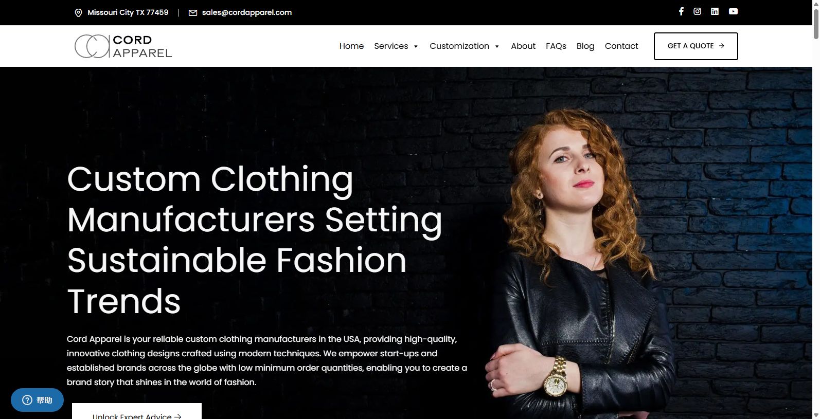 Cord Apparel: Leading Custom Clothing Manufacturers in Texas Cord Apparel: Leading Custom Clothing Manufacturers in Texas