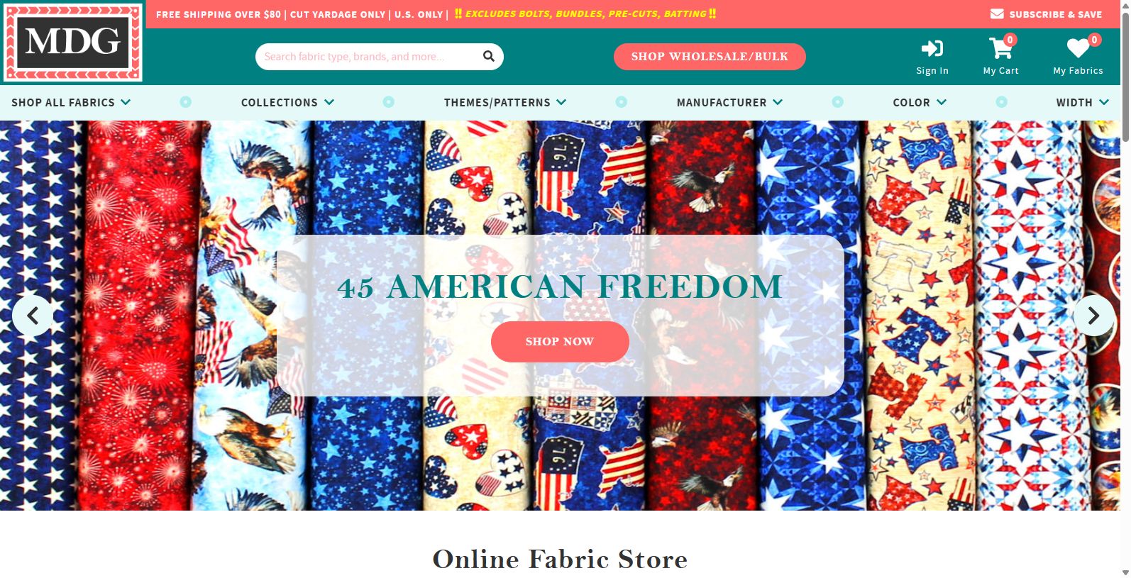 Discover Marshall Dry Goods Co., Inc. - Your Ultimate Fabric Destination