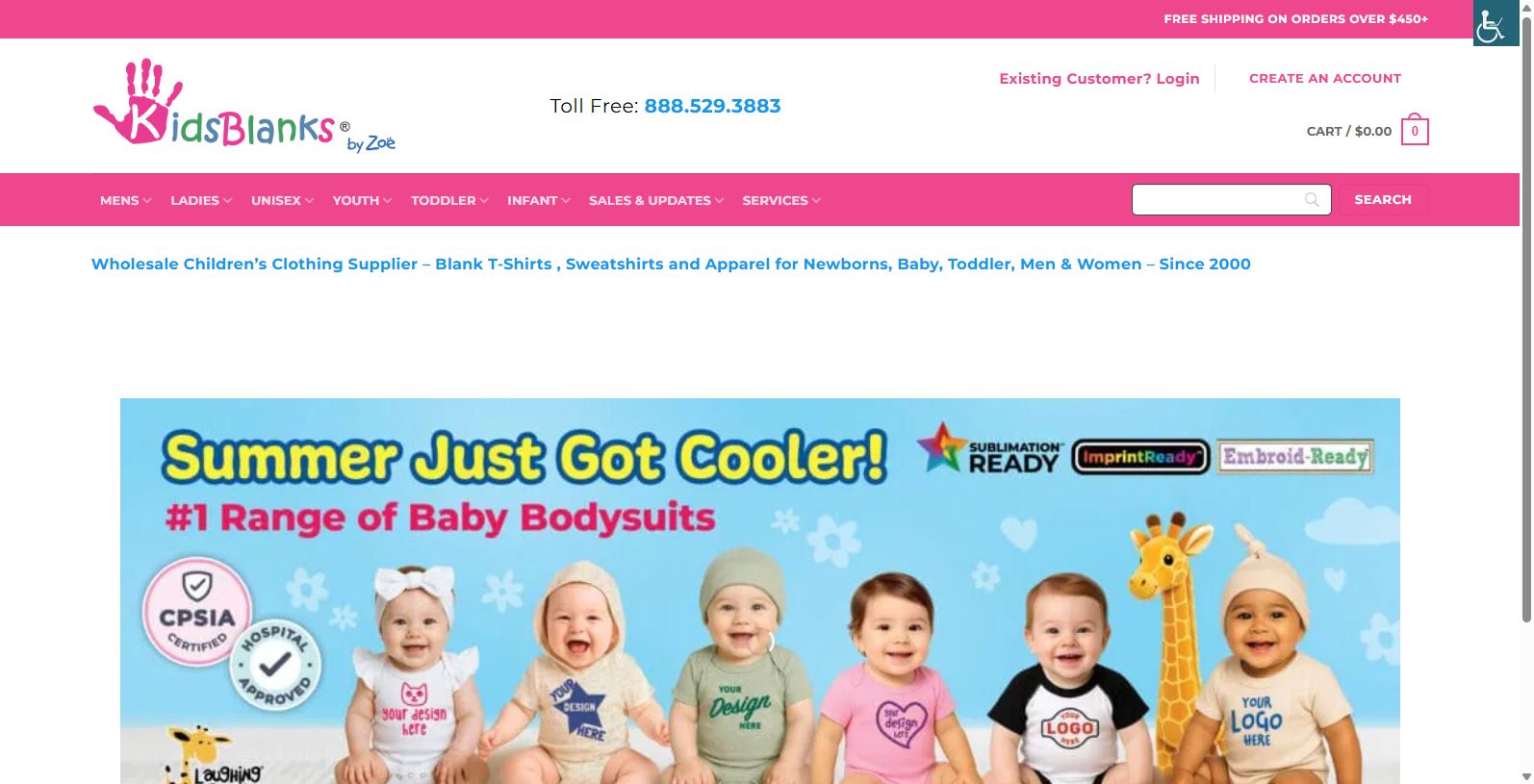 KidsBlanks by Zoe: Your Premier Wholesale Apparel Source