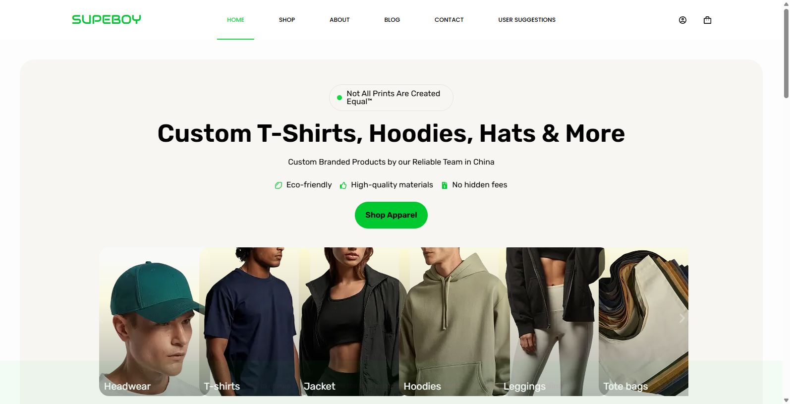 SUPEBOY: Elevate Your Brand with Custom Merchandise