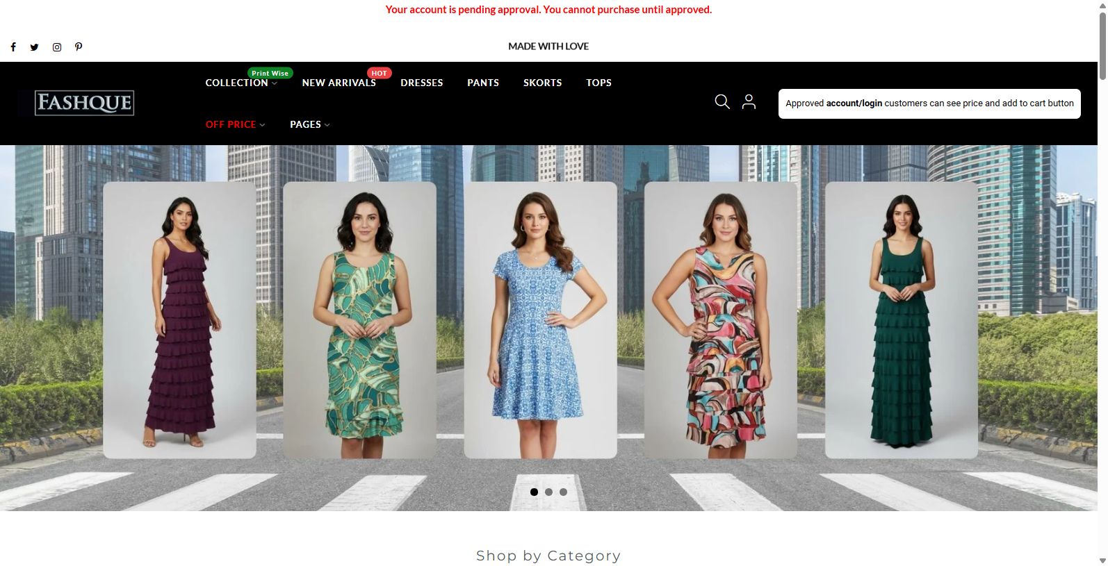 Fashque Designs: Premier Wholesale Clothing Supplier
