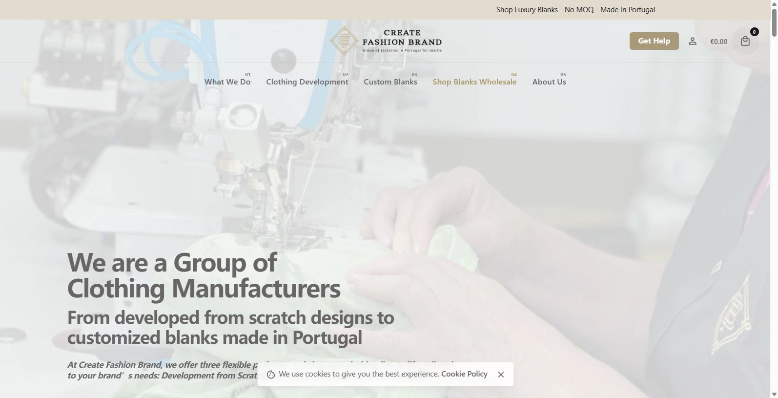 Discover createfashionbrand: Premier Clothing Manufacturers Portugal