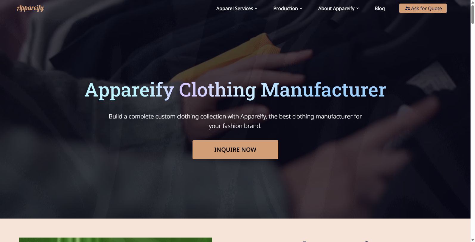Discover Appareify: Your Premier Clothing Manufacturer