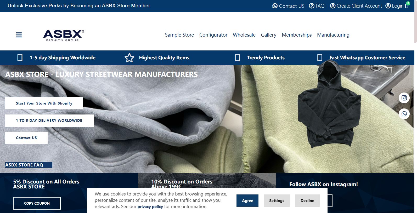ASBX: Leading Clothing Manufacturers