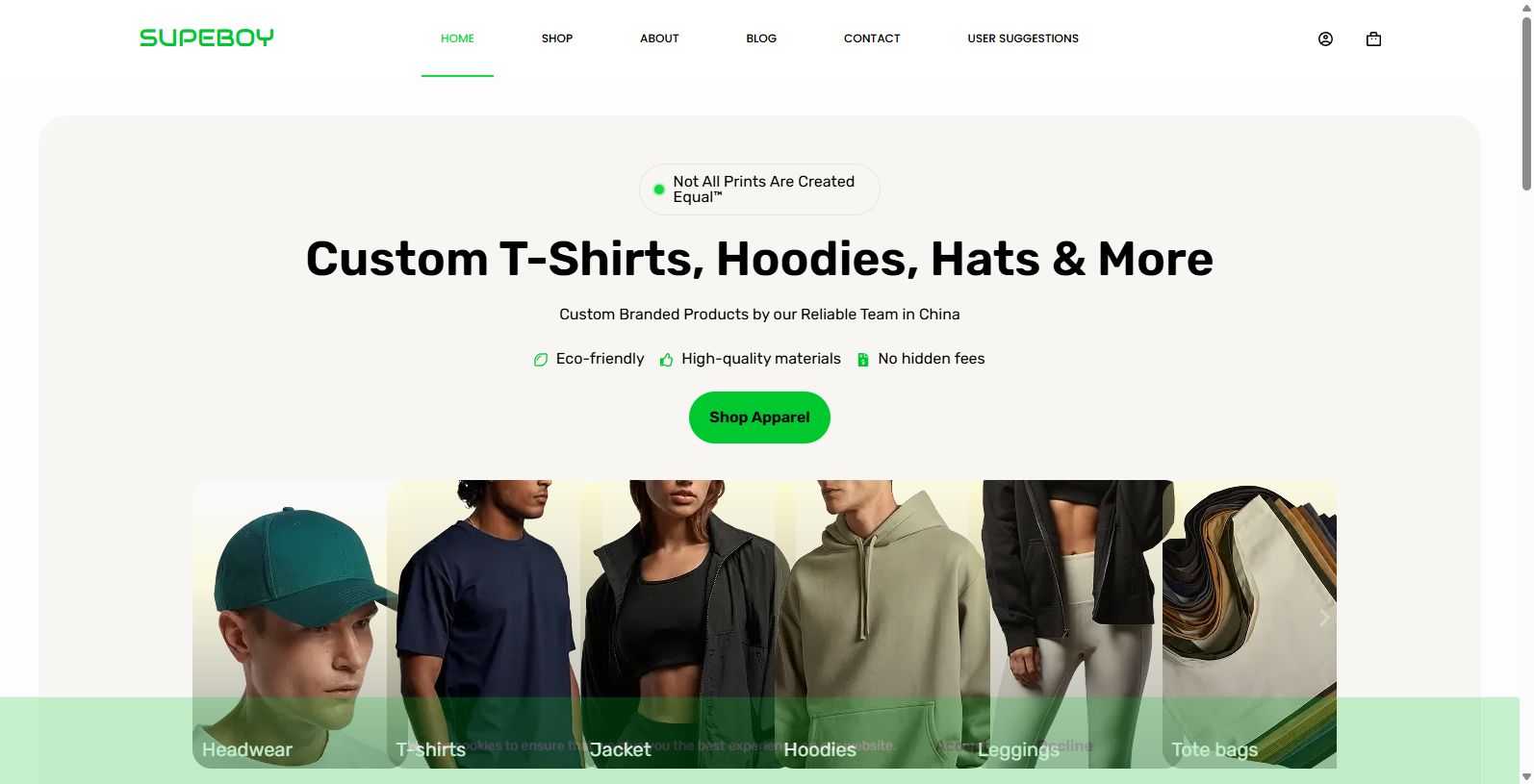 Discover SUPEBOY: Your Go-To for Custom Merchandise