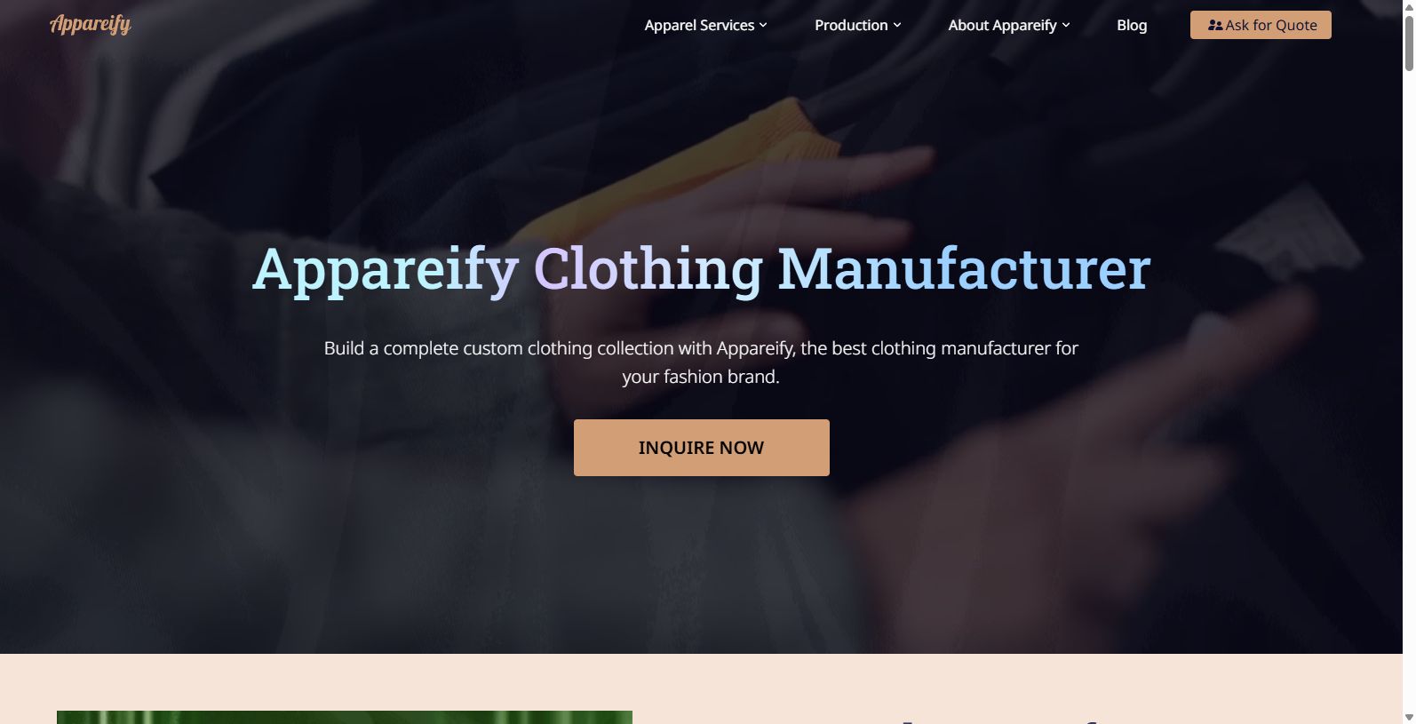 Appareify: Leading Custom Clothing Manufacturer