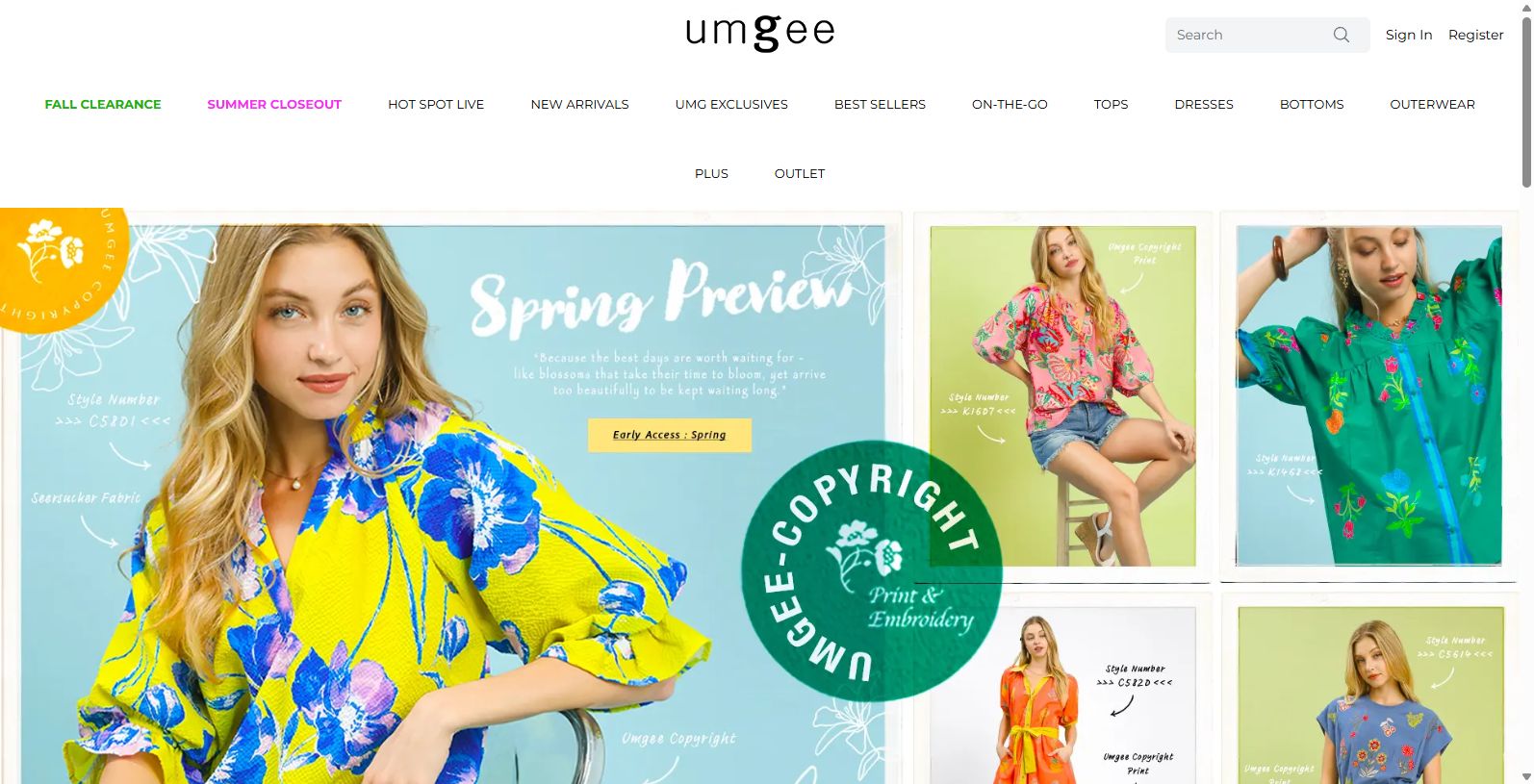 Discover Umgee: Leading Entro Clothing Wholesale