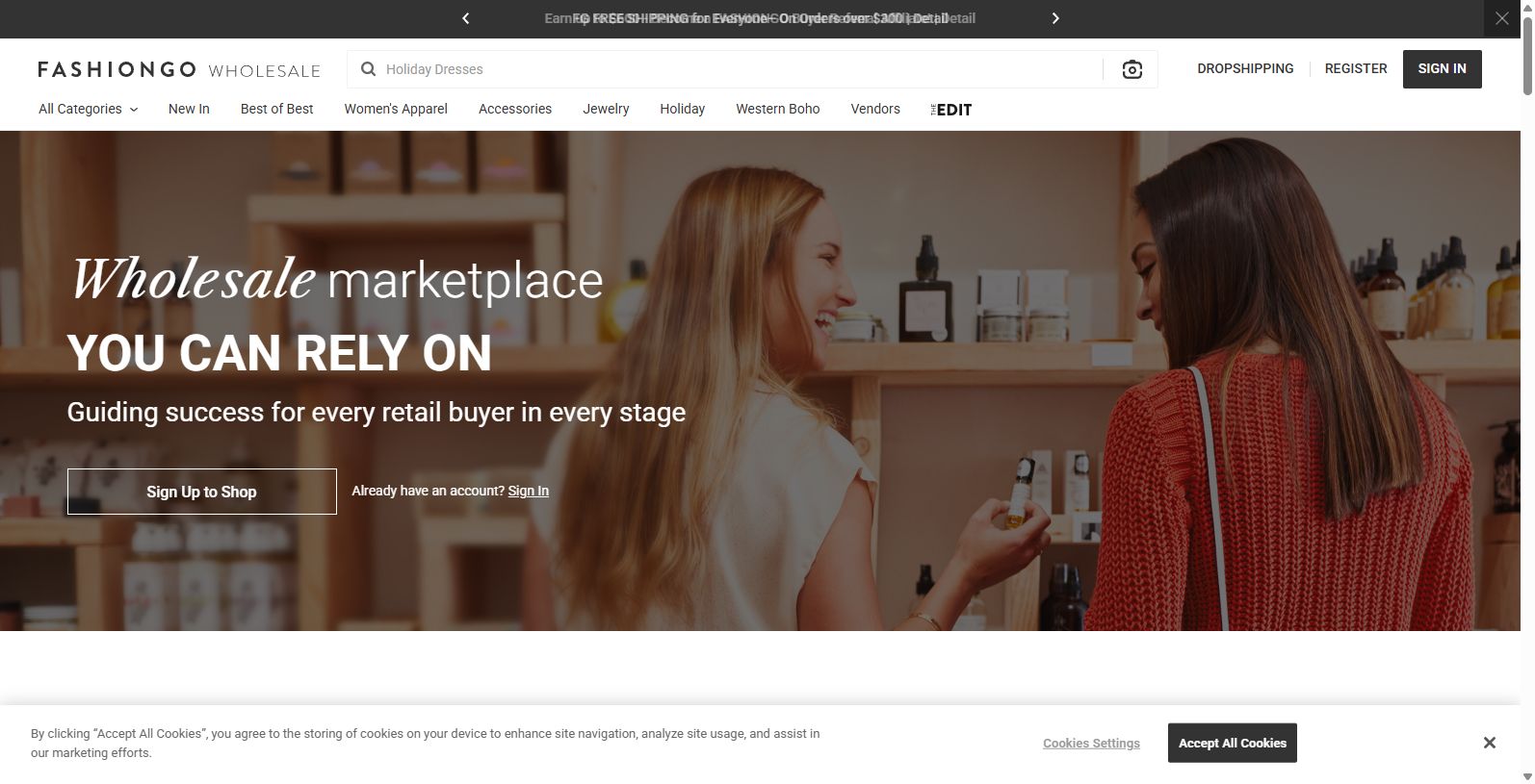 Fashiongo: Leading Vendors for Clothes