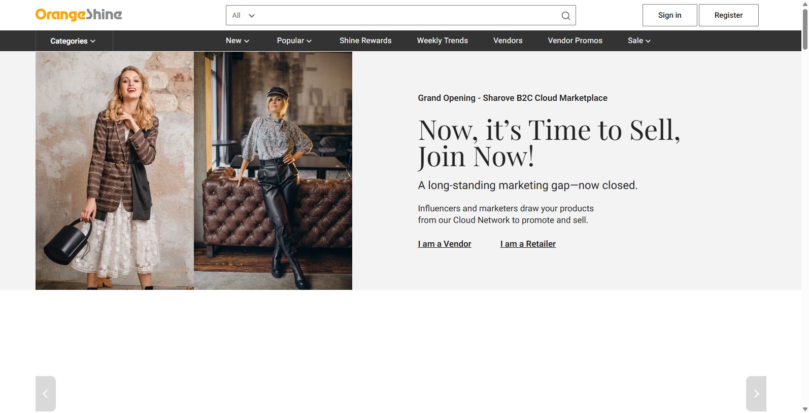 Explore OrangeShine's B2B Wholesale Fashion Marketplace