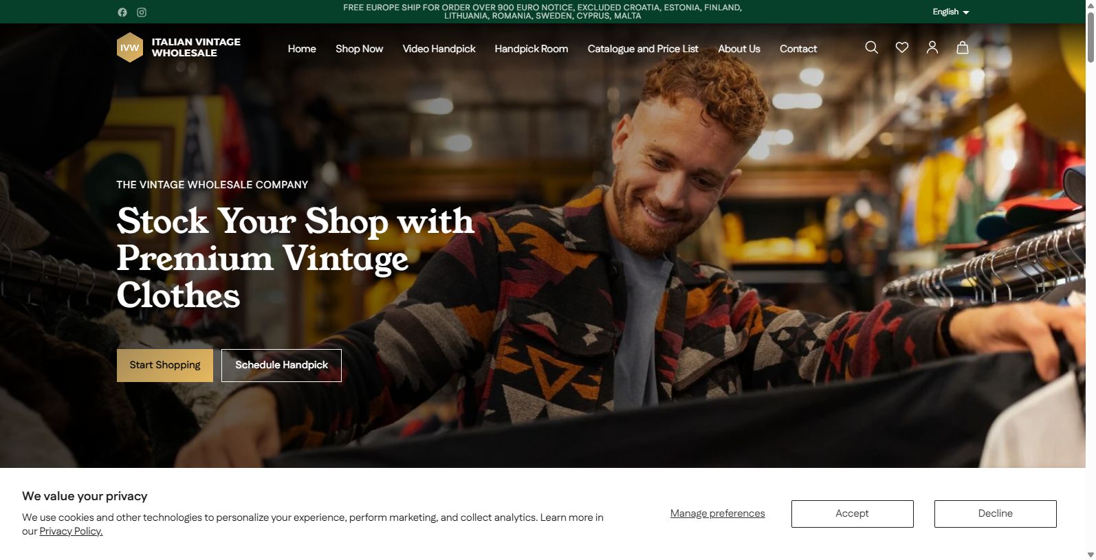 Discover Italian Vintage Wholesale - Your Source for Timeless Fashion