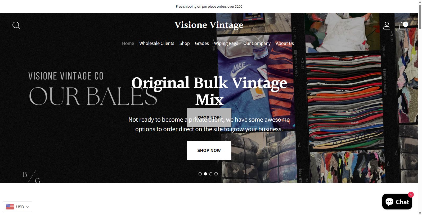 Discover Visione Vintage: Your Wholesale Vintage Clothing Partner