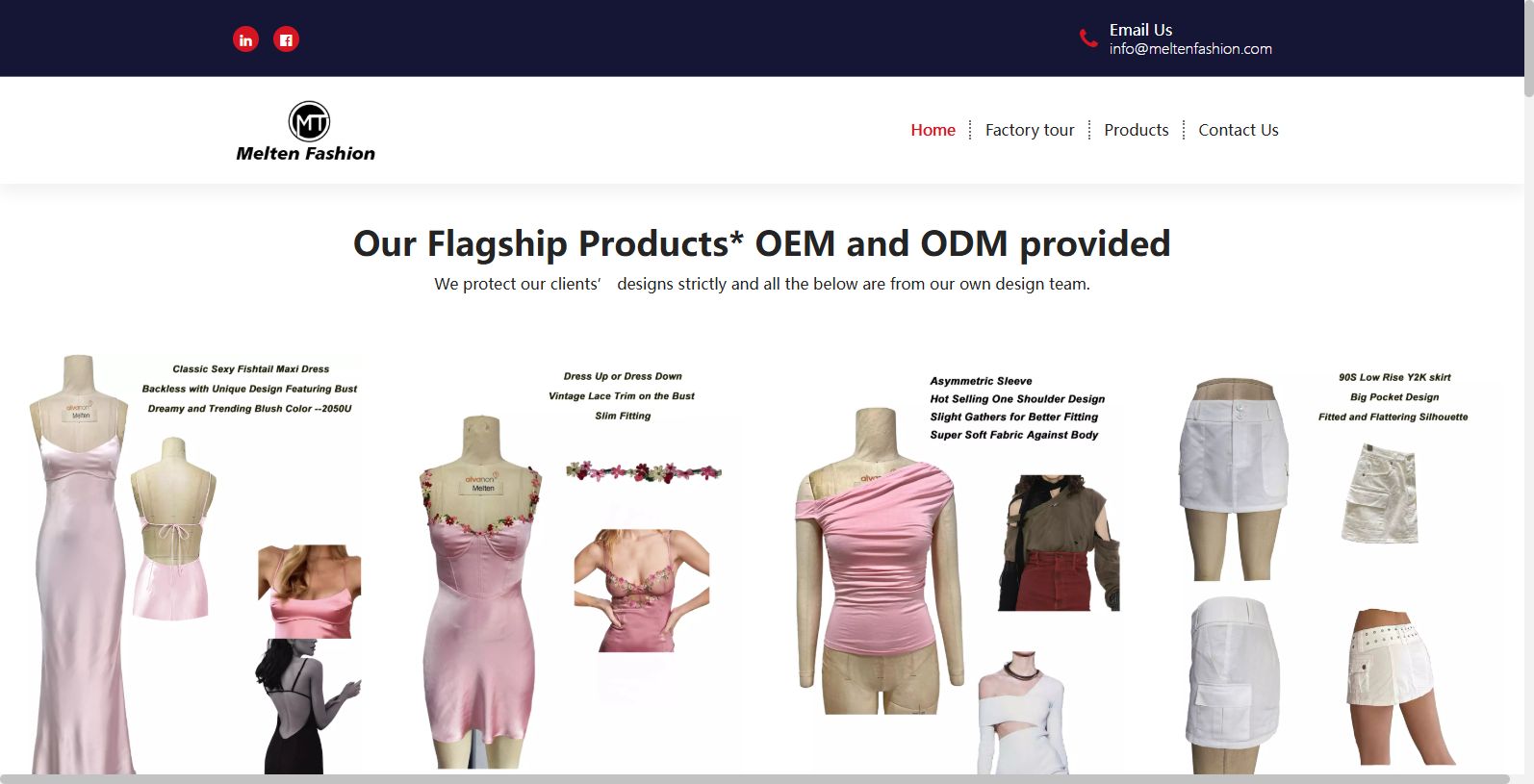 Melten Fashion: Leading China Clothing Factory