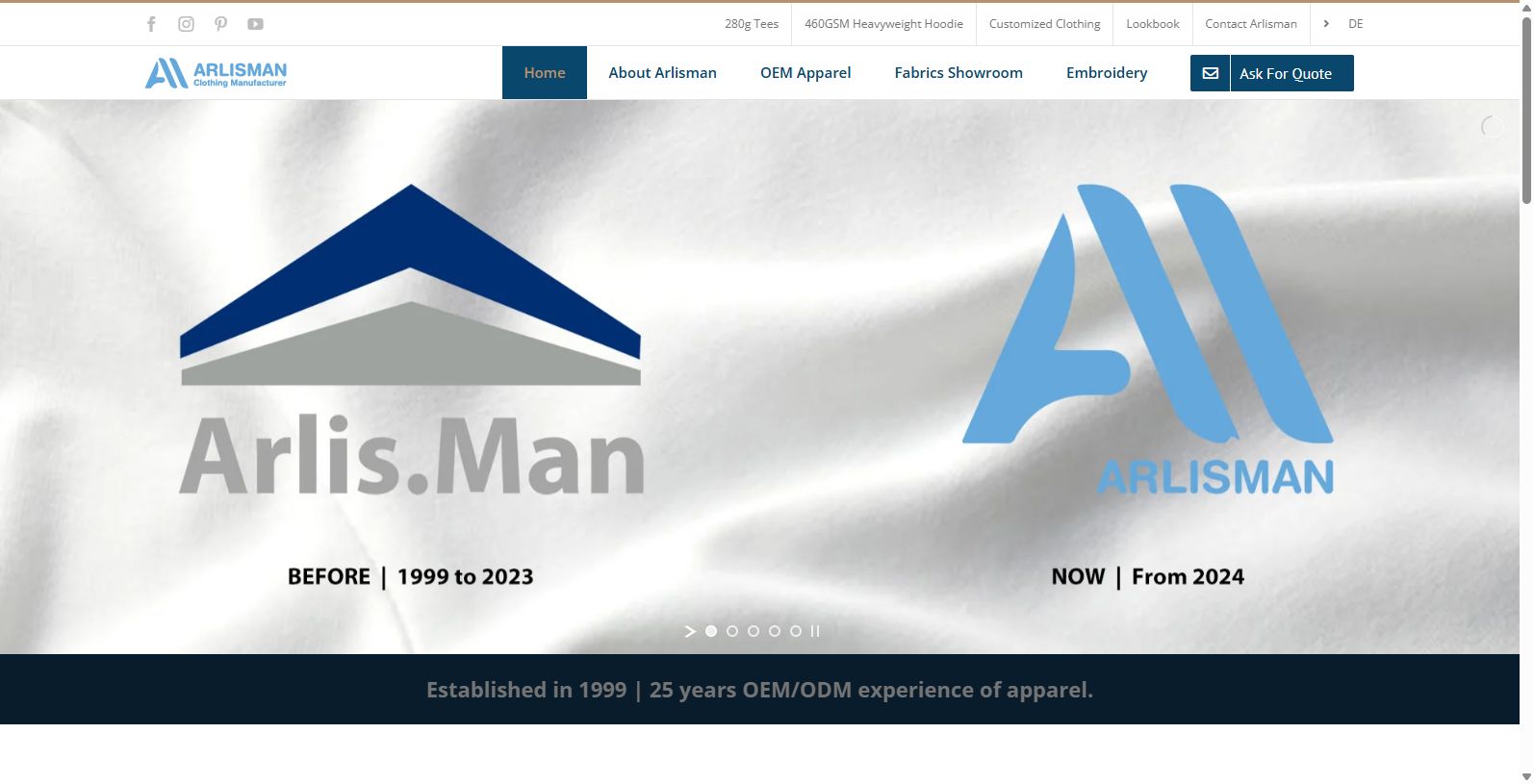 Arlisman: Premier Clothing Manufacturer