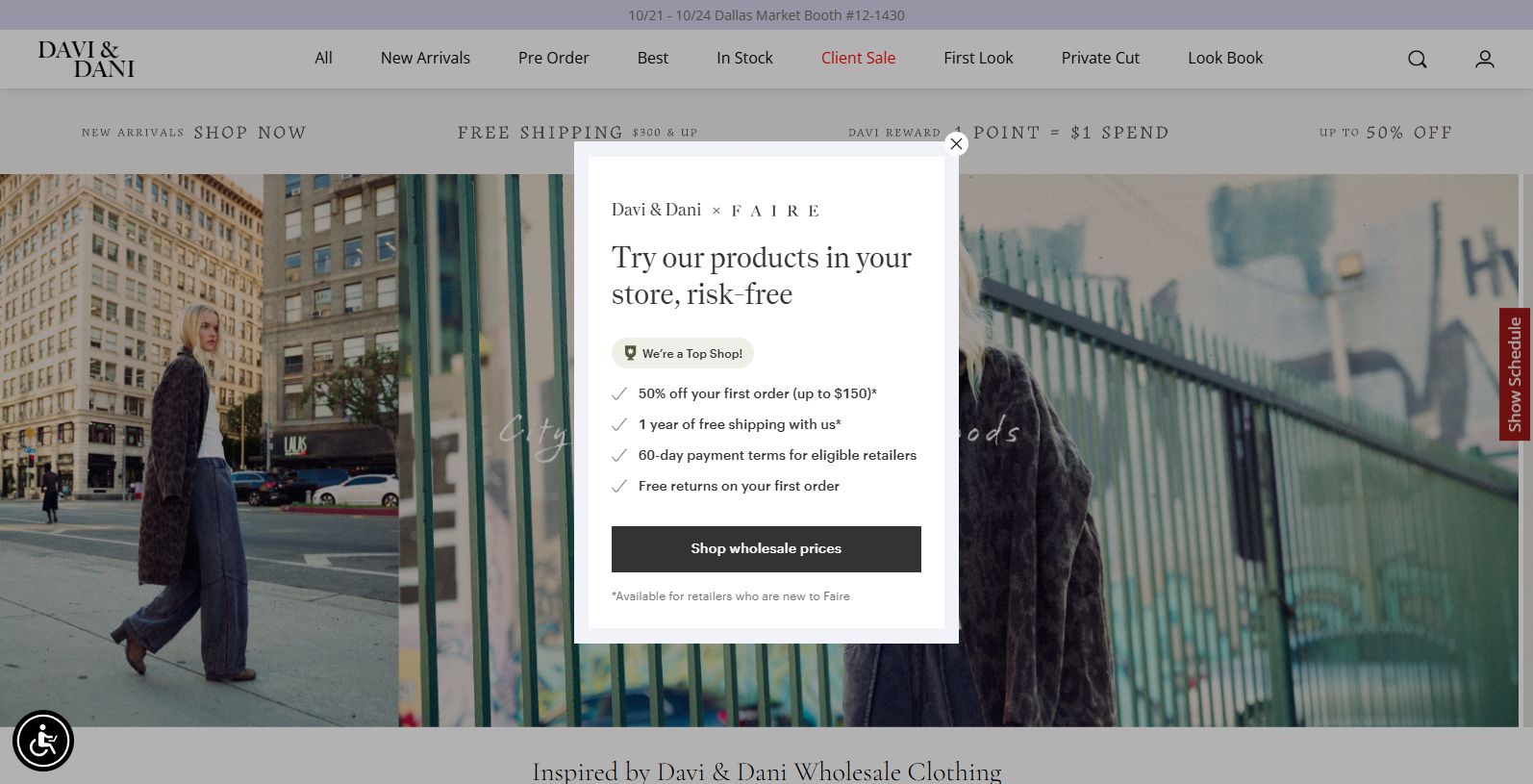 Davi & Dani: Premier Wholesale Women's Clothing