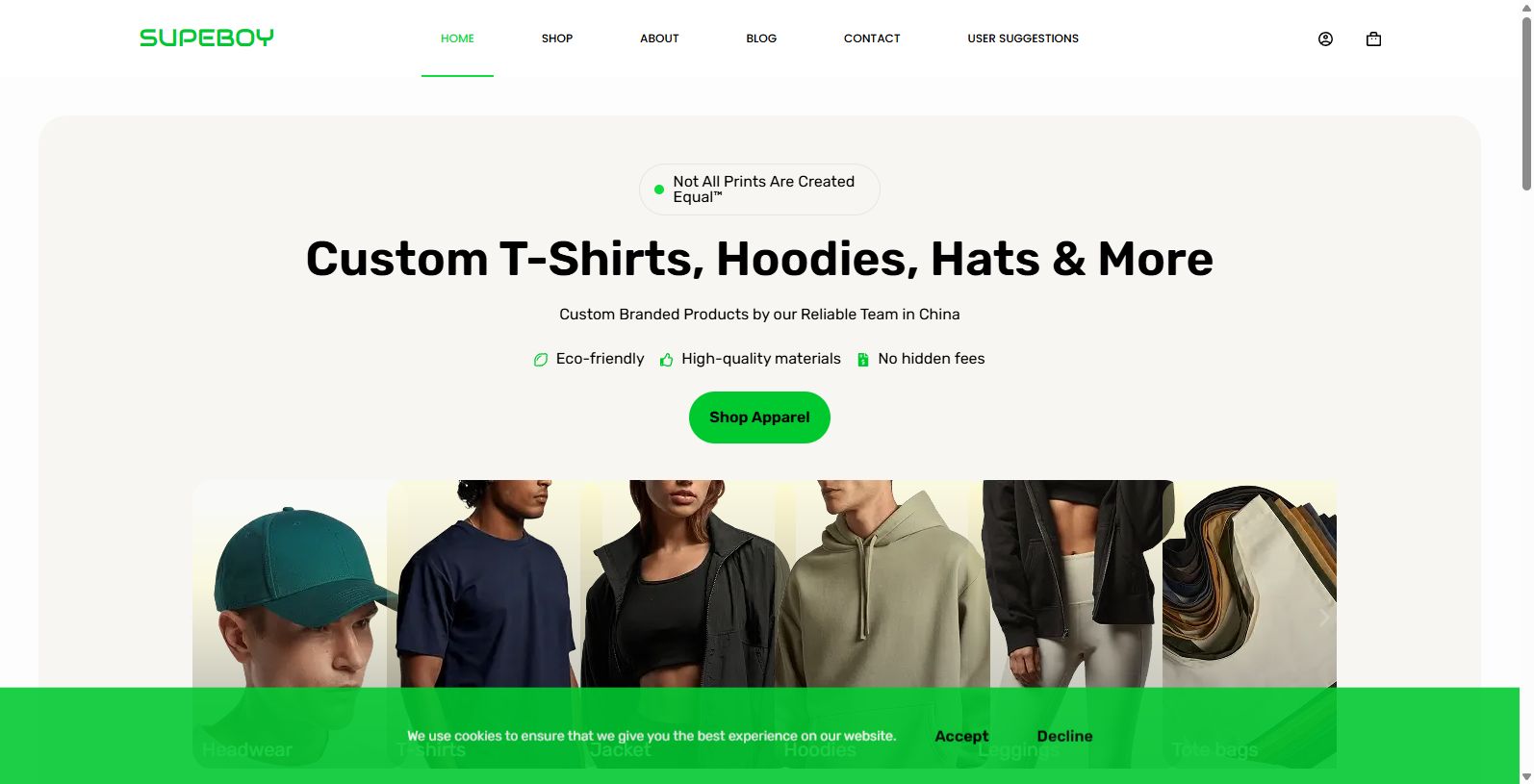 SUPEBOY: Your Go-To for Custom Branded Merchandise