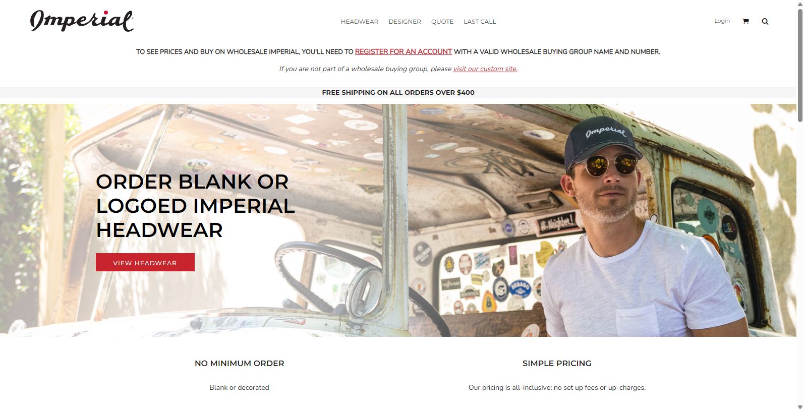 Imperial: Your Go-To for Quality Headwear