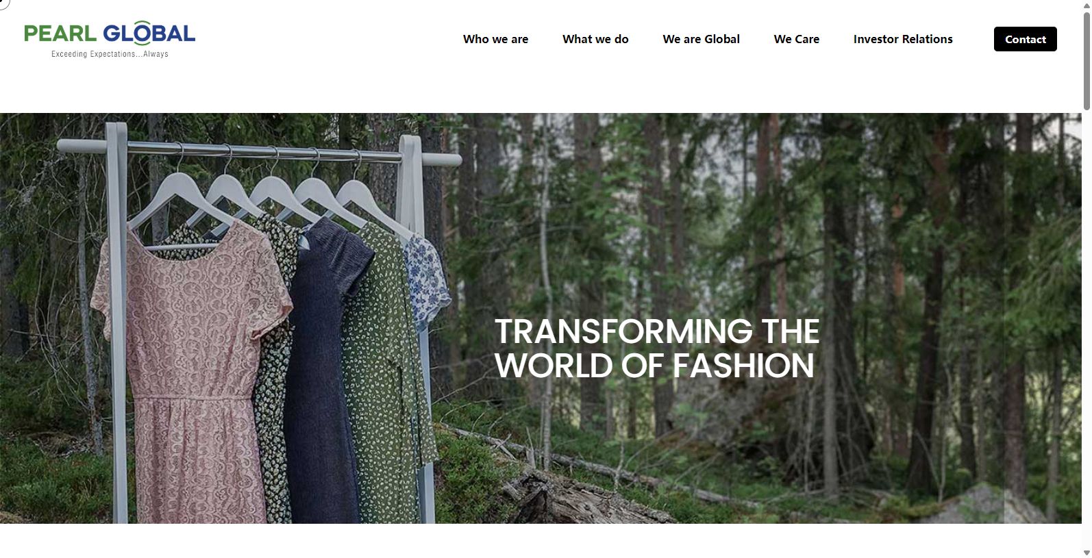 Pearl Global: Leading the Way in Fashion Manufacturing