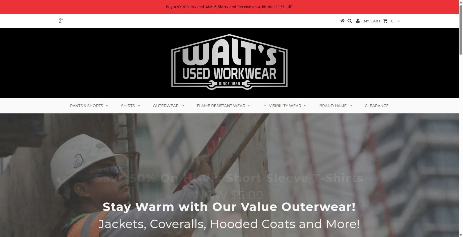Walt's Used Workwear: Quality Used Clothing Wholesale
