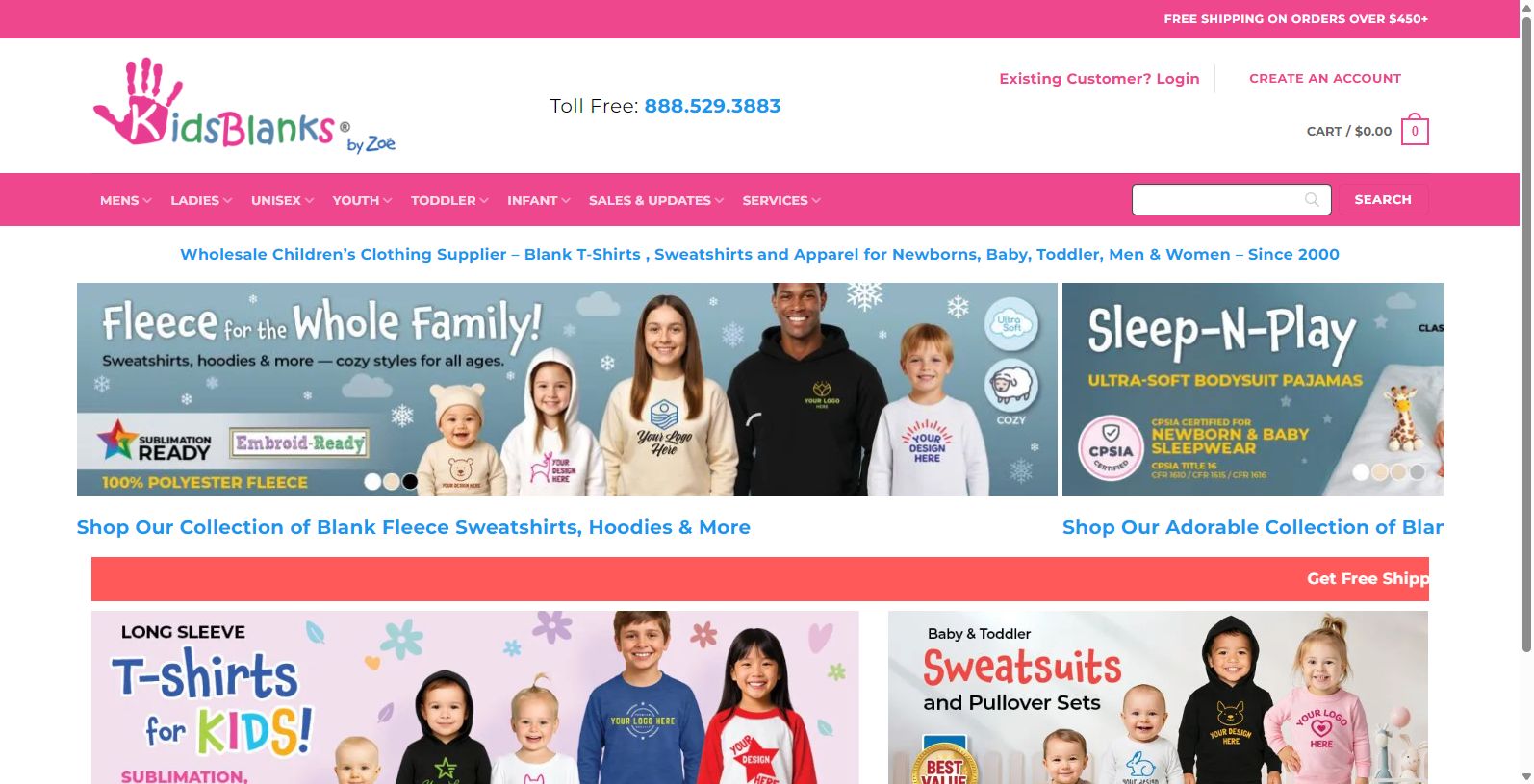 KidsBlanks by Zoe: Your Wholesale Children's Clothing Partner