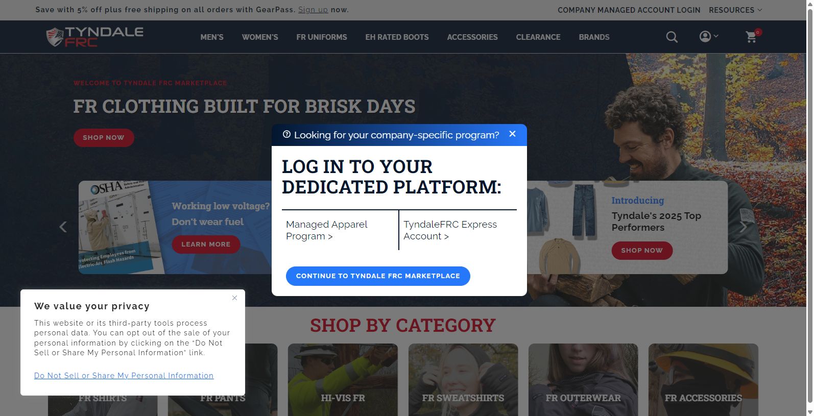 Tyndale Enterprises, Inc. - Premier FR Clothing Provider