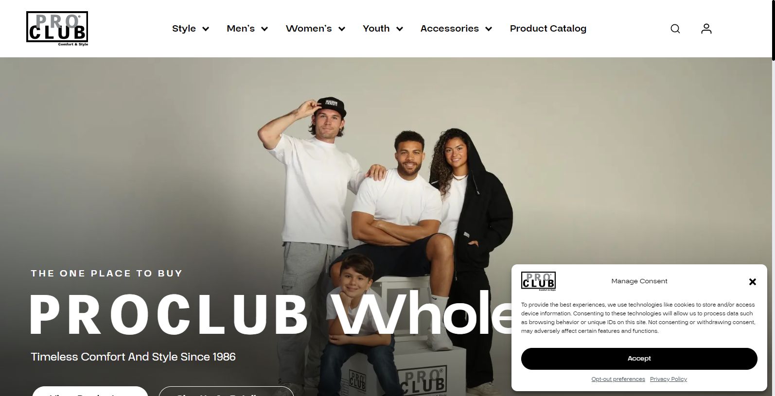 Proclub: Leading Men's Clothing Wholesale Since 1986