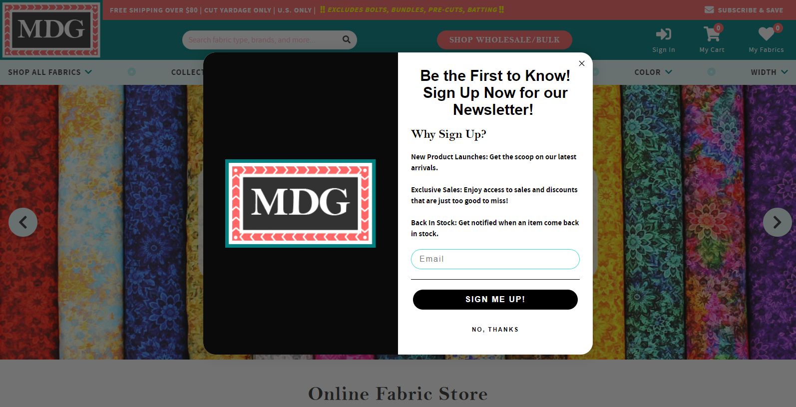 Discover Marshall Dry Goods Co., Inc. for Premium Fabrics