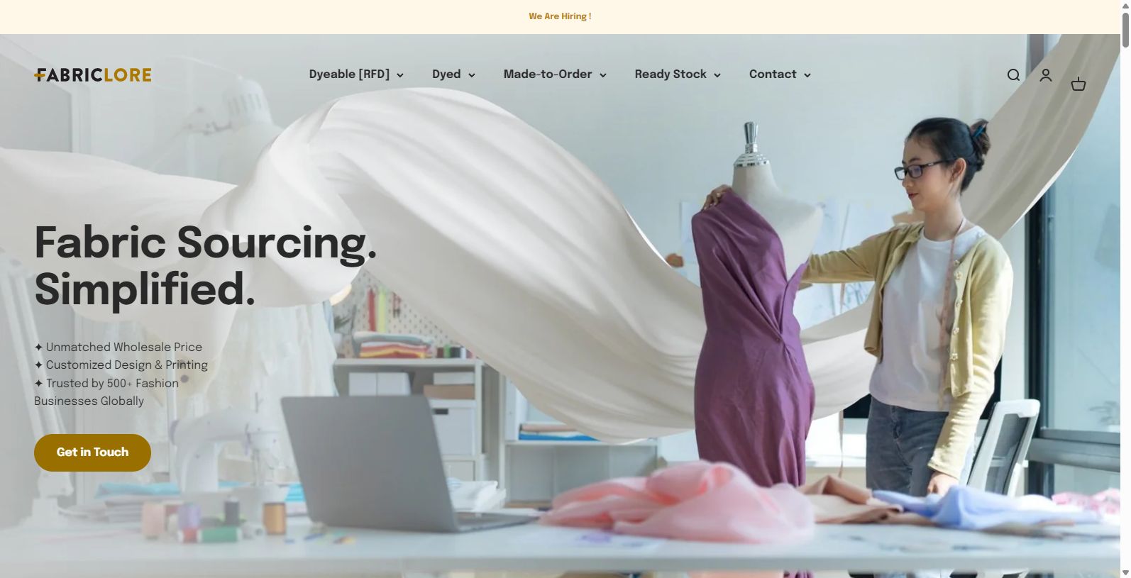 Fabriclore: Premium Fabric Sourcing and Solutions